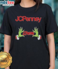 Nice Grinch Hands Love JCPenney Christmas Ladies Tee featuring festive design and cheerful colors for holiday spirit.