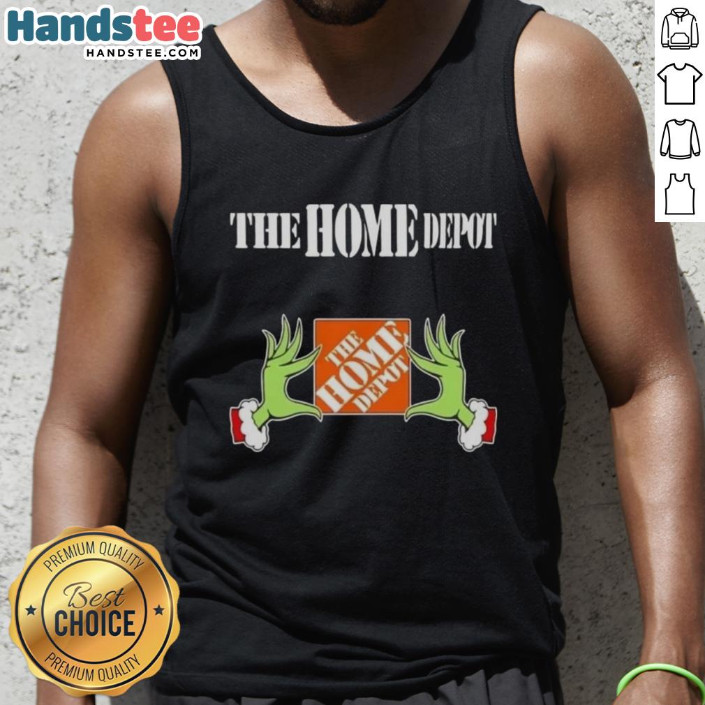 nice-grinch-hands-love-the-home-depot-christmas-tank-top Festive Grinch hands with a heart, showcasing a Home Depot Christmas tank top, perfect for holiday cheer and style.