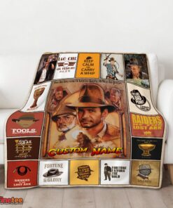 Nice Indiana Jones Raiders Of The Lost Ark Adventure Blanket Fleece Customized Blanket - Image 3