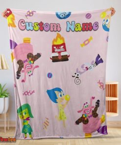 Nice Inside Oute Cute Blanket Fleece Customized Blanket