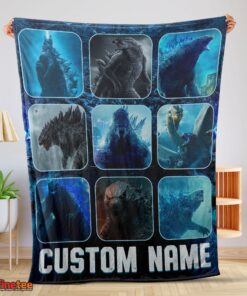 Nice King Of The Monsters Godzilla Blanket Fleece Customized Blanket
