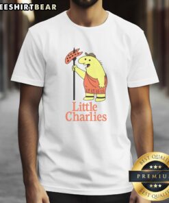 Nice Little Charlies T-Shirt featuring a vibrant design and comfortable fit, perfect for casual wear and fans of unique apparel.