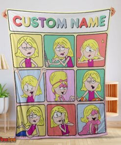 Nice Lizzie McGuire Cartoon Character Blanket Fleece Customized Blanket