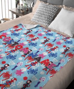 Nice Marvel Superhero Spidey And His Amazing Friends Birthday Cute Blanket Fleece Customized Blanket - Image 4