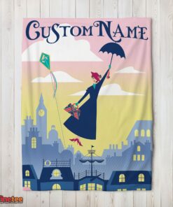 Nice Mary Poppins Returns Holiday Blanket Fleece Customized Blanket