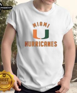 Stylish Miami Hurricanes T-Shirt featuring vibrant team colors and logo, perfect for fans and game day attire.