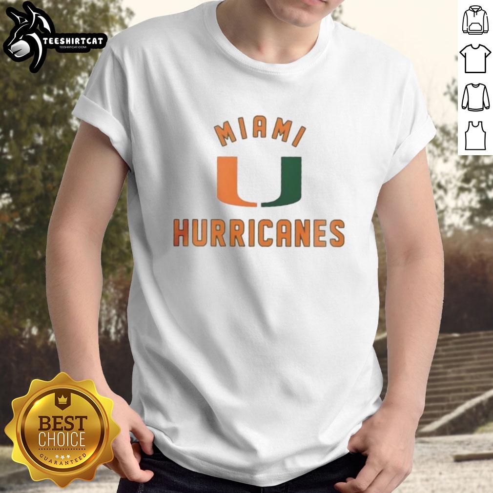 nice-miami-hurricanes-t-shirt Stylish Miami Hurricanes T-Shirt featuring vibrant team colors and logo, perfect for fans and game day attire.