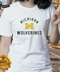 Women's Nice Michigan Wolverines Tee featuring vibrant team colors and logo, perfect for game day and casual wear.