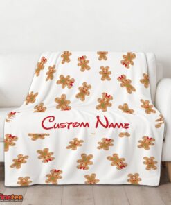 Nice Mickey Mouse Gingerbread Delight Blanket Fleece Customized Blanket - Image 3