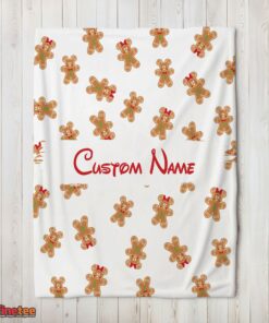 Nice Mickey Mouse Gingerbread Delight Blanket Fleece Customized Blanket