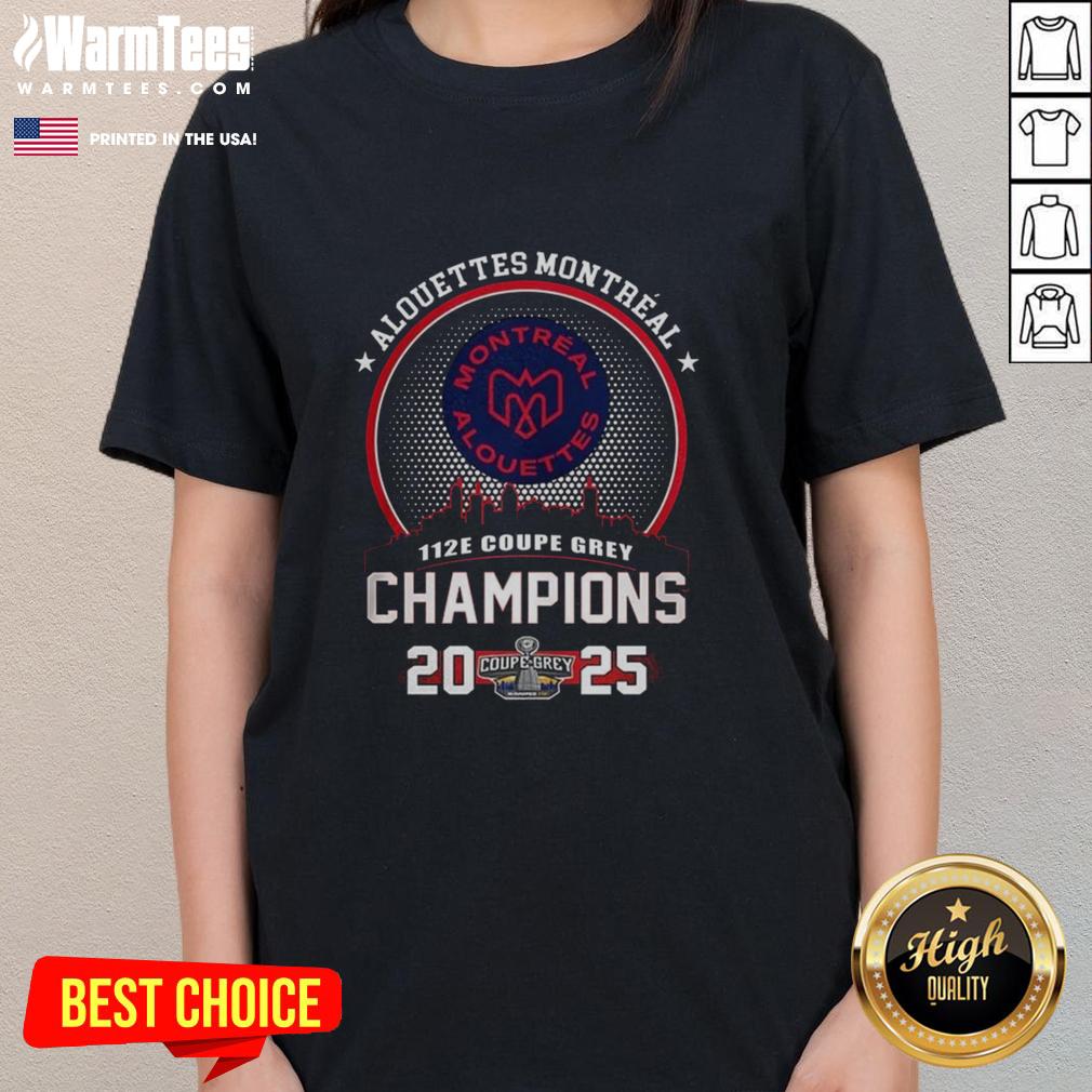 nice-montreal-alouettes-112e-grey-cup-champions-2025-city-skyline-ladies-tee Montreal Alouettes 2025 Grey Cup Champions ladies tee featuring the iconic city skyline design.