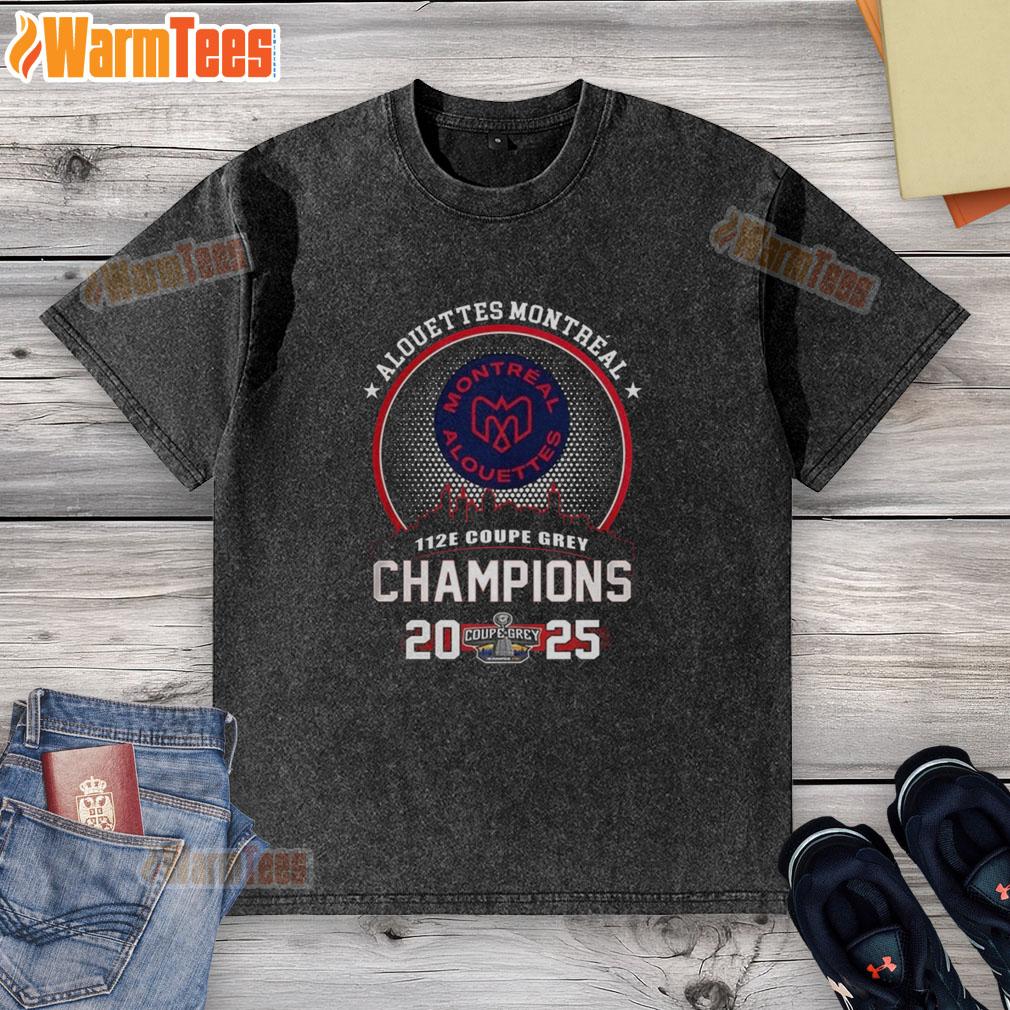 nice-montreal-alouettes-112e-grey-cup-champions-2025-city-skyline-washed-t-shirt Montreal Alouettes 2025 Grey Cup Champions washed t-shirt featuring the city skyline design, perfect for fans.