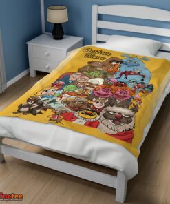 Nice Muppet Show Characters Blanket Fleece Customized Blanket - Image 3