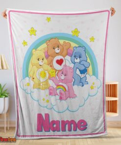 Nice Nelvana The Care Bears Family Fleece Blanket Customize Blanket