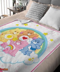 Nice Nelvana The Care Bears Family Fleece Blanket Customize Blanket - Image 4