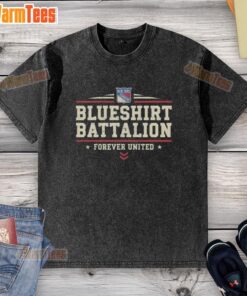 Nice New York Rangers Blueshirt Battalion Forever United washed t-shirt featuring bold team graphics and comfortable fit.