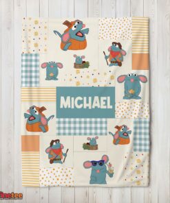 Nice Nice Ratatouille Tutter Mood Patchwork Blanket Fleece Customized Blanket