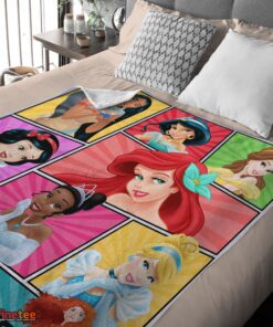 Nice Personalized Disney Princess Blanket Fleece Customized Blanket - Image 4