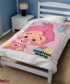 Nice Pink Plim Plim Love Blanket Fleece Customized Blanket - Image 3