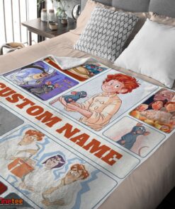 Nice Pixar Ratatouille Linguini And Remy With Friends Blanket Fleece Customized Blanket - Image 4