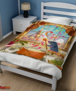 Nice Pixar Ratatouille Warm & Soft Remy Chief Blanket Fleece Customized Blanket - Image 3