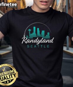 Nice Randy Arozarena Randyland Seattle Mariners T-Shirt featuring vibrant graphics and a stylish design for fans.