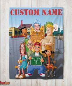 Nice Recess Cartoon Miss Finster Grade 5 Blanket Fleece Customized Blanket