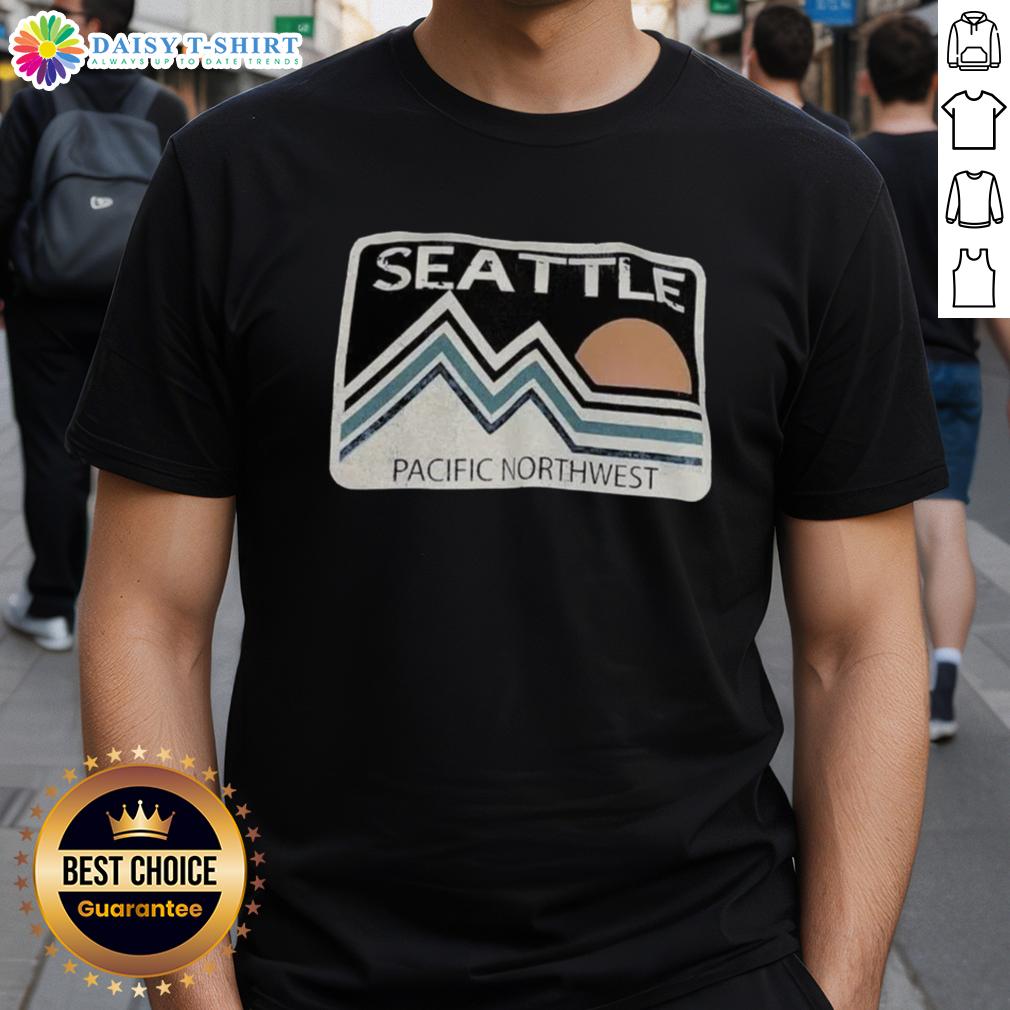 Nice Seattle Pacific Northwest T Shirt Seattle Pacific Northwest T-Shirt featuring scenic designs, perfect for lovers of the PNW and outdoor adventures.