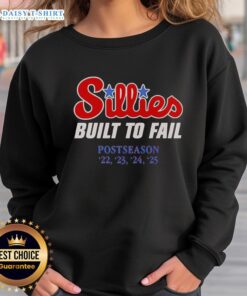 Nice Sillies Built to Fail sweatshirt in vibrant colors, showcasing a trendy design perfect for casual wear.