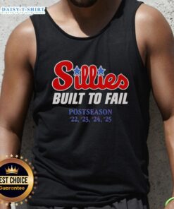 Nice Sillies Built to Fail tank top featuring a playful design, perfect for casual wear and expressing individuality.