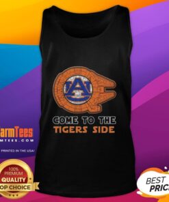 Stylish Star Wars-themed Auburn Tigers tank top featuring vibrant graphics and perfect for game day or casual wear.