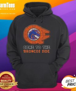 Boise State Broncos hoodie featuring a stylish Star Wars design, perfect for fans and cozy wear.