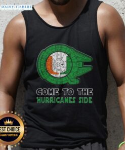 Stylish Miami Hurricanes tank top featuring a unique Star Wars design, perfect for fans and warm-weather wear.