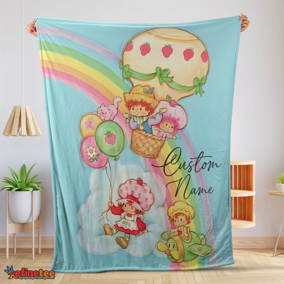 nice-strawberry-shortcake-cartoon-with-friends-blanket-customize-blanket-mk-02-3-1 Nice Strawberry Shortcake Cartoon With Friends Blanket Customize Blanket