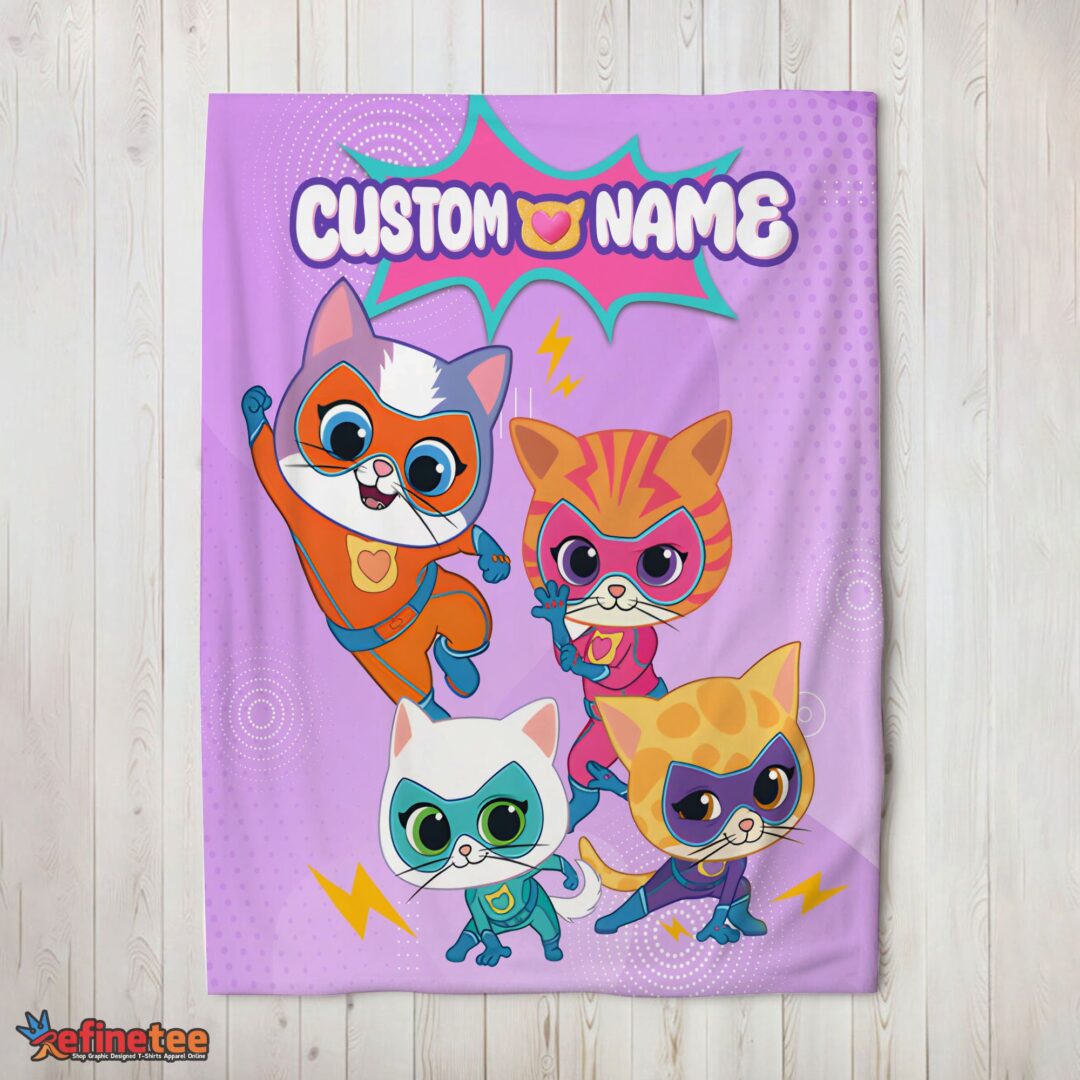 nice-super-kitties-assemble-feline-heroes-in-action-blanket-fleece-customized-blanket-mk-02-1 Nice Super Kitties Assemble Feline Heroes In Action Blanket Fleece Customized Blanket