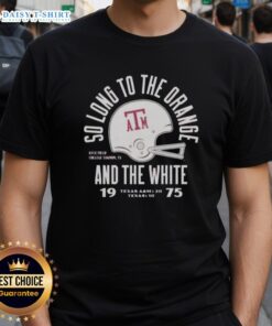 Alt Text: Vintage 1975 Texas A&M Aggie War Hymn Lonestar T-Shirt featuring classic maroon design and Aggie pride.