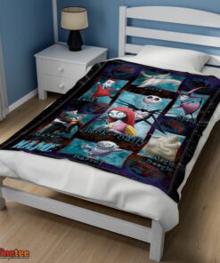 Nice The Nightmare Before Christmas Jack Skellington Family Halloween Customized Blanket - Image 3