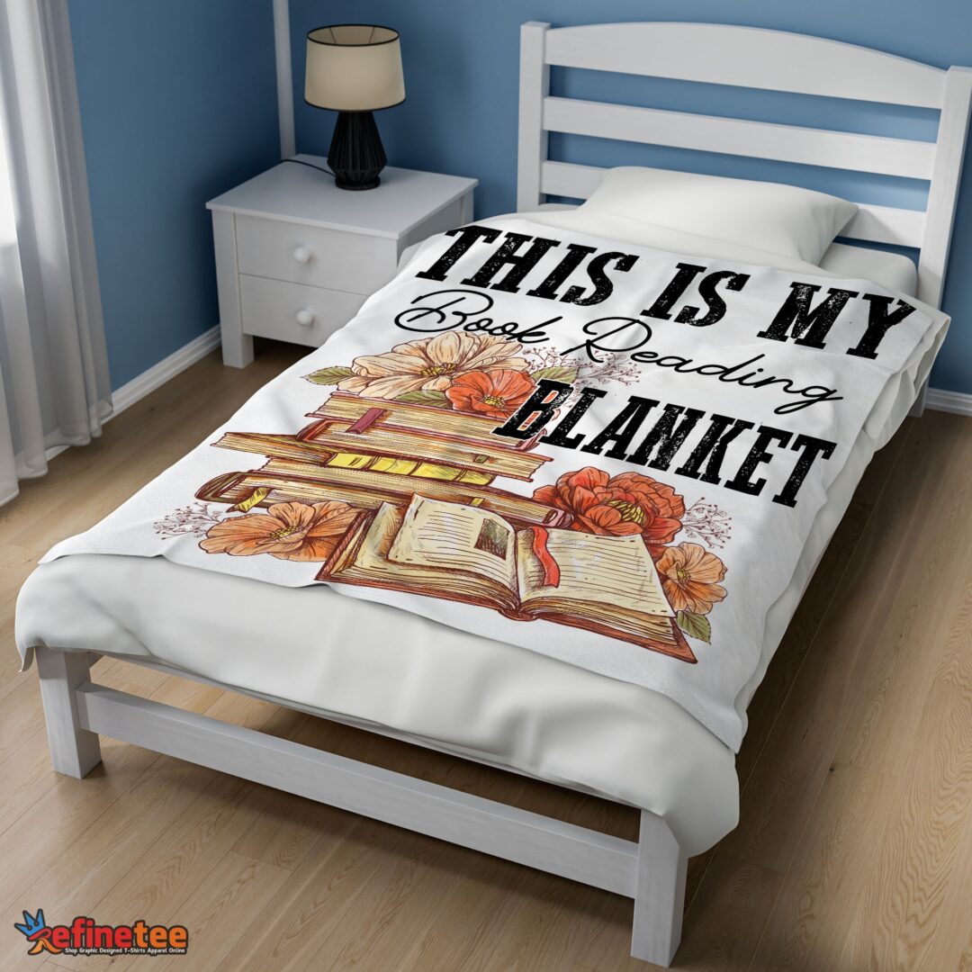 nice-this-is-my-book-reading-blanket-fleece-customized-blanket-mk-02 Nice This Is My Book Reading Blanket Fleece Customized Blanket - Image 3