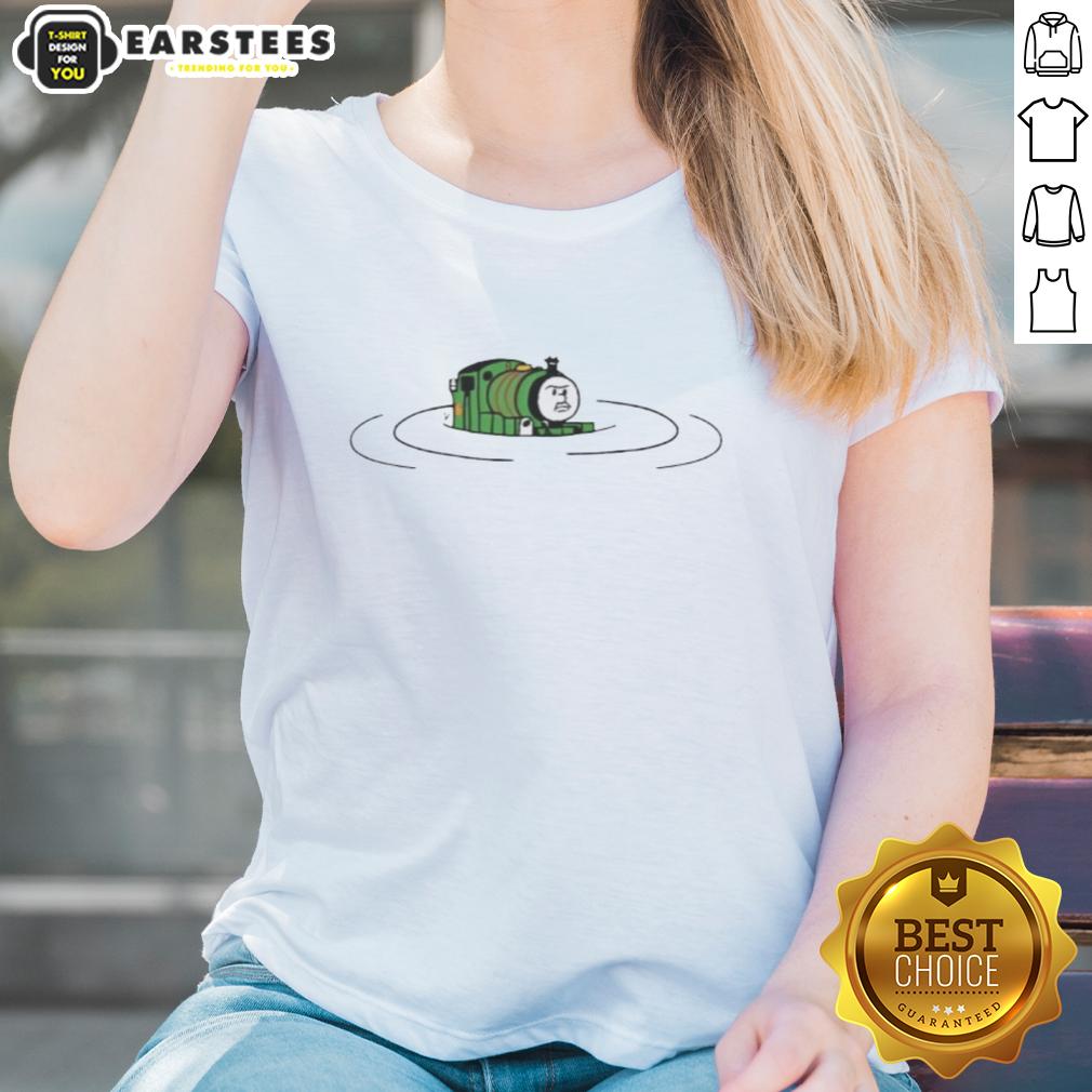 nice-thomas-and-friends-percys-plunge-ladies-tee Nice Thomas and Friends Percys Plunge Ladies Tee featuring vibrant graphics of Percy and friends on a stylish shirt.