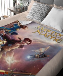 Nice Treasure Planet Movie Poster Blanket Fleece Customized Blanket - Image 4