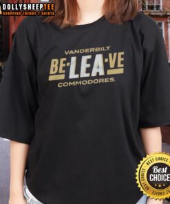 Vanderbilt Commodores Be LEA Ve College Gameday ladies tee showcasing team spirit and style for fans.