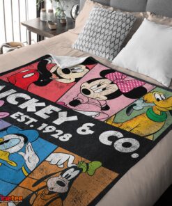 Nice Vintage Mickey & Co Est 1928 Blanket - Image 3