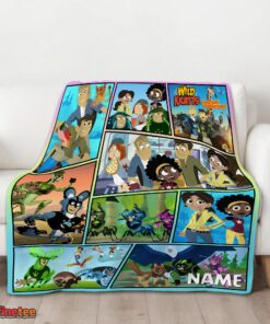 Nice Wild Kratts Creature Adventures Collage Blanket Fleece Customized Blanket - Image 3