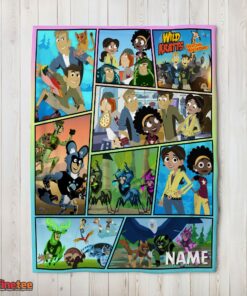 Nice Wild Kratts Creature Adventures Collage Blanket Fleece Customized Blanket