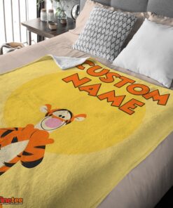 Nice Winnie The Pooh Tigger Blanket Fleece Customized Blanket - Image 4