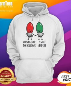 Funny Christmas joke hoodie perfect for holiday gatherings and festive work celebrations during the holidays.