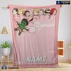 Official Cute Marvel Avengers Assemble Avengers Chibi Character Sleeping Blanket Fleece Customized Blanket