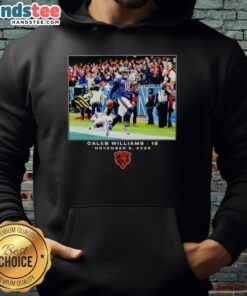 Caleb Williams Chicago Bears NFL hoodie featuring vibrant design, perfect for Week 10 fans and collectors.