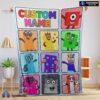 Official Cartoon Numberblocks Characters Blanket Fleece Customized Blanket