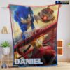 Official Cartoon Sonic With Friends Blanket Fleece Customized Blanket